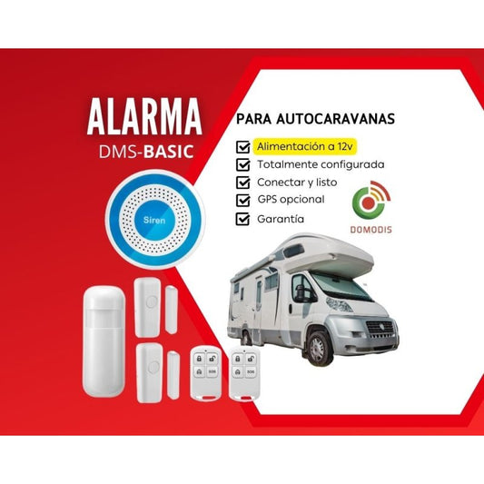 KIT Alarma para caravana o autocaravanas
