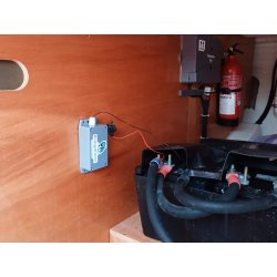 Localizador GPS para barcos vía satélite con Batería