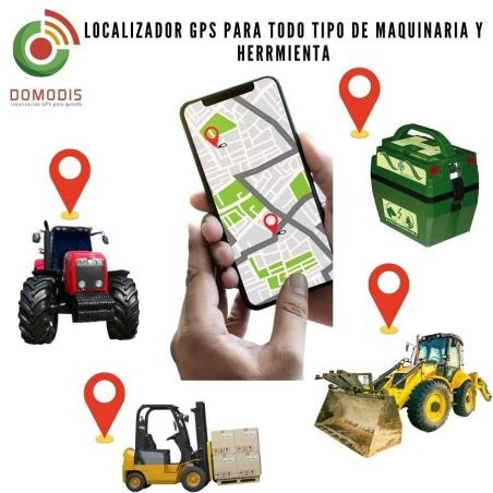 Localizador GPS y alarma para todo tipo de maquinaria