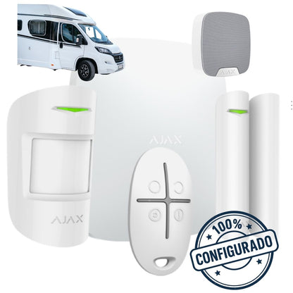 Kit de Alarma Anti-Intrusión AJAX AUTOCARAVANAS