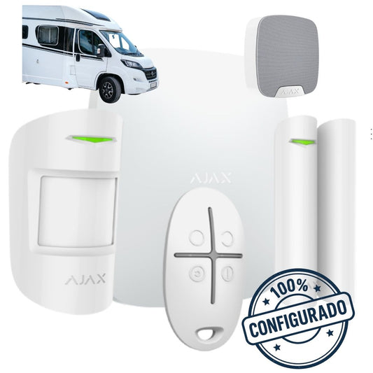 Kit de Alarma Anti-Intrusión AJAX AUTOCARAVANAS